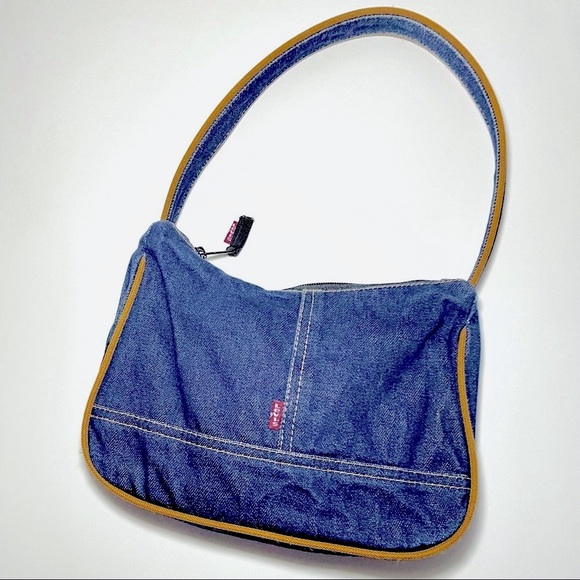 Vintage Y2K Levi’s Denim Jean Purse - Picture 2 of 6